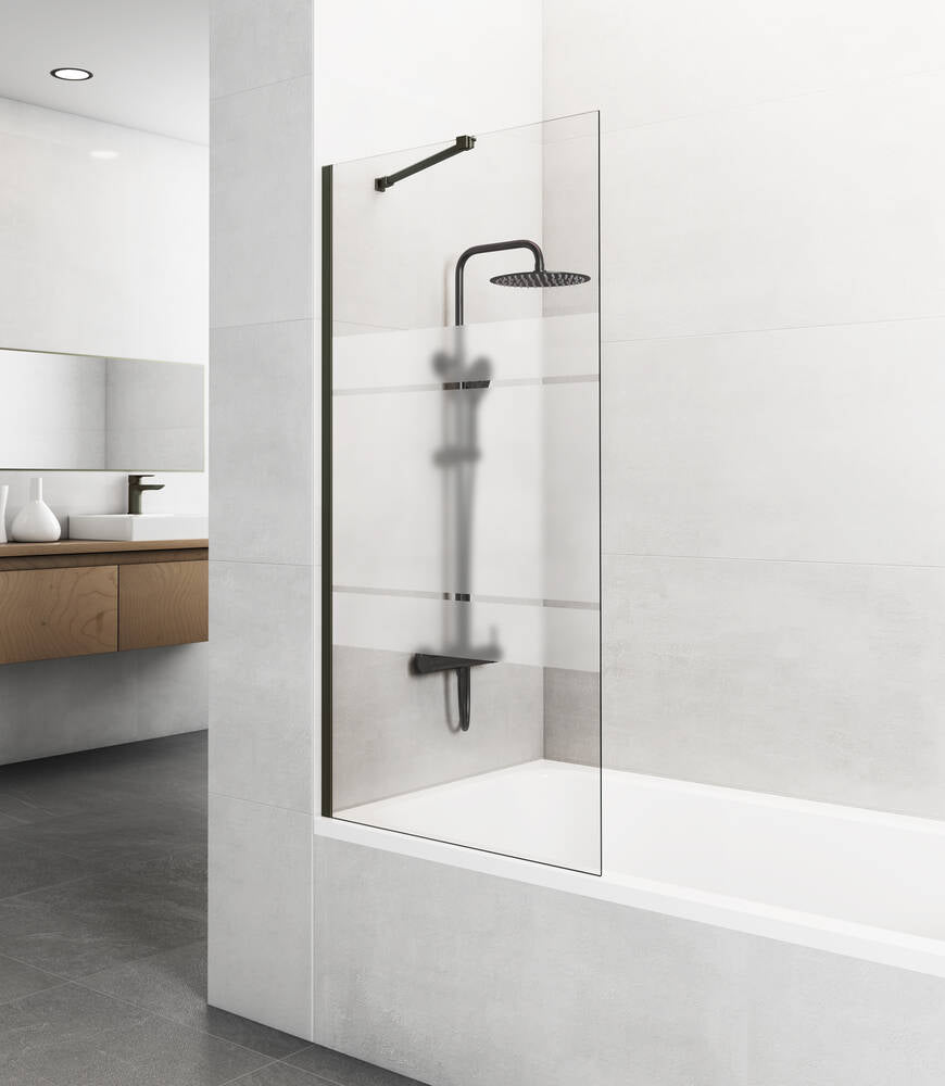 PANEL BAÑERA SCREEN 1F SG TT 85 + BRAZO TITANIO