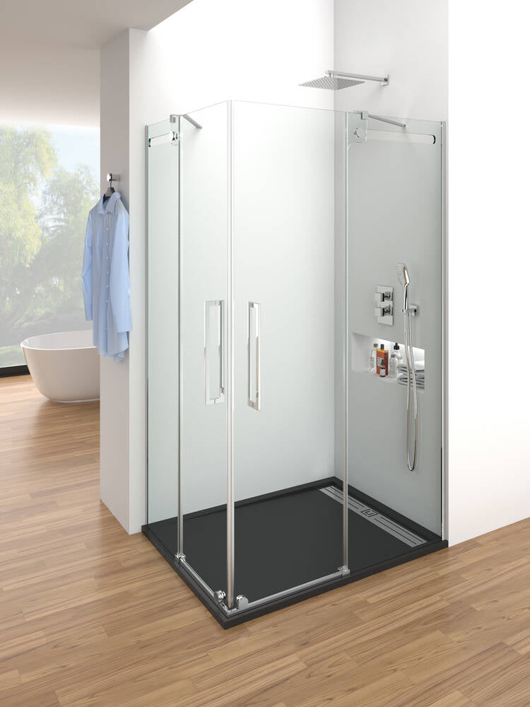 MAMPARA VETRUM ANGULAR TP CR 70X70 & MAMPARA VETRUM ANGULAR TP CR 80X80