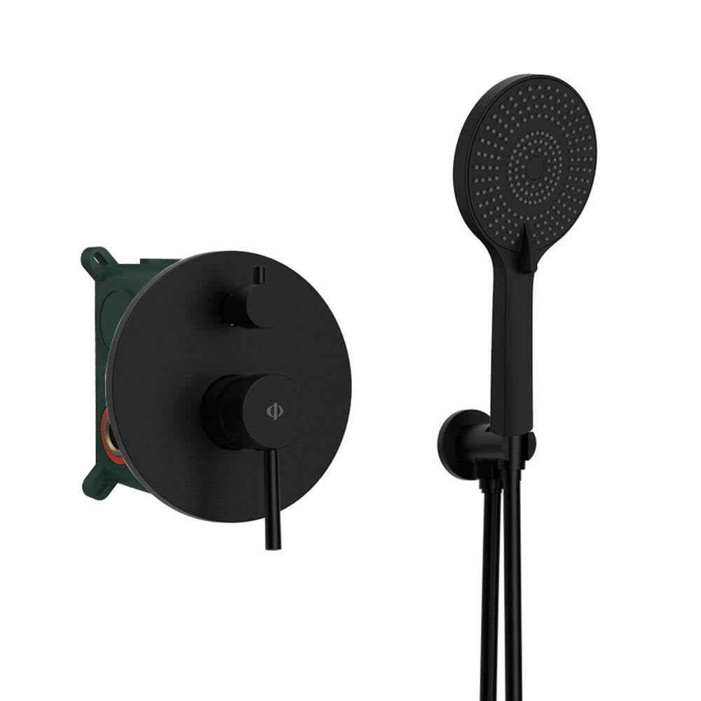 CONJUNTO EMPOTRAR 2 FUN. MONOMANDO SIRIO NEGRO