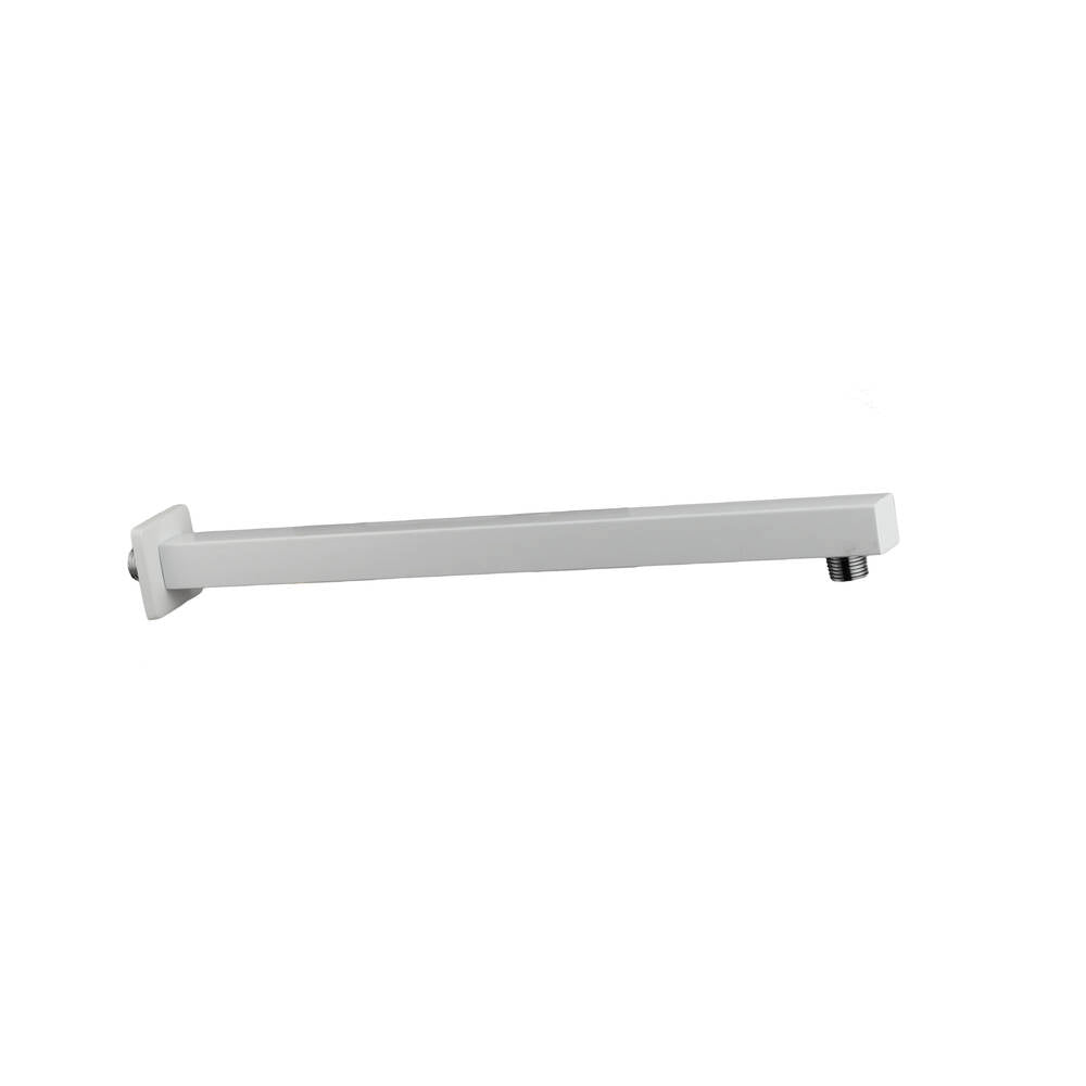 BRAZO DUCHA CUADRADO A PARED BLANCO