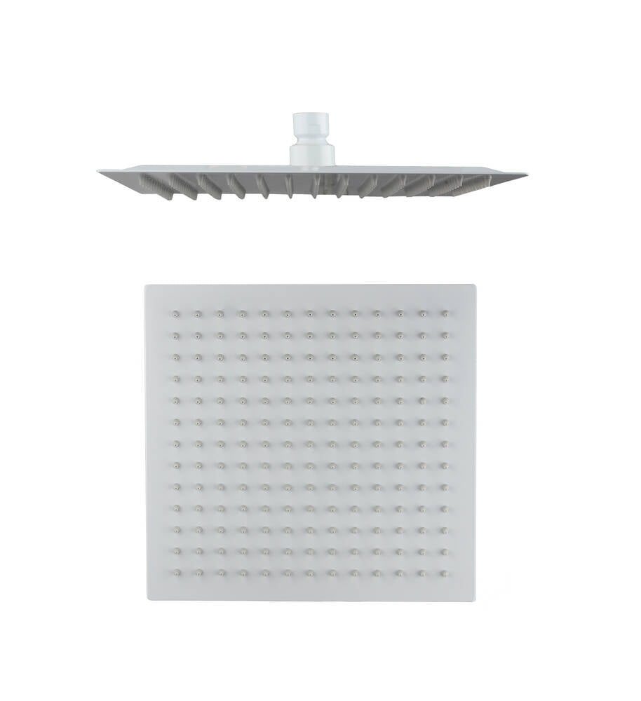 ROCIADOR ACERO INOX CUADRADO 25 BLANCO