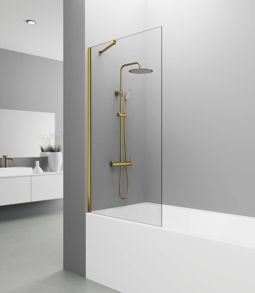 PANEL BAÑERA SCREEN 1F TP OR 85 + BRAZO ORO