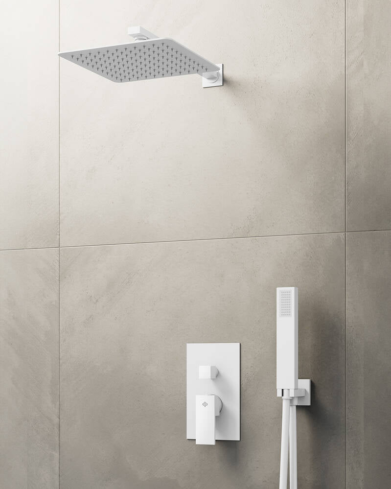 CONJ. EMPOTR. MONOMANDO ORION BL + ROCIADOR PARED
